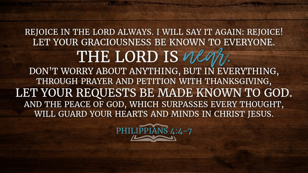 Preparing Our Hearts