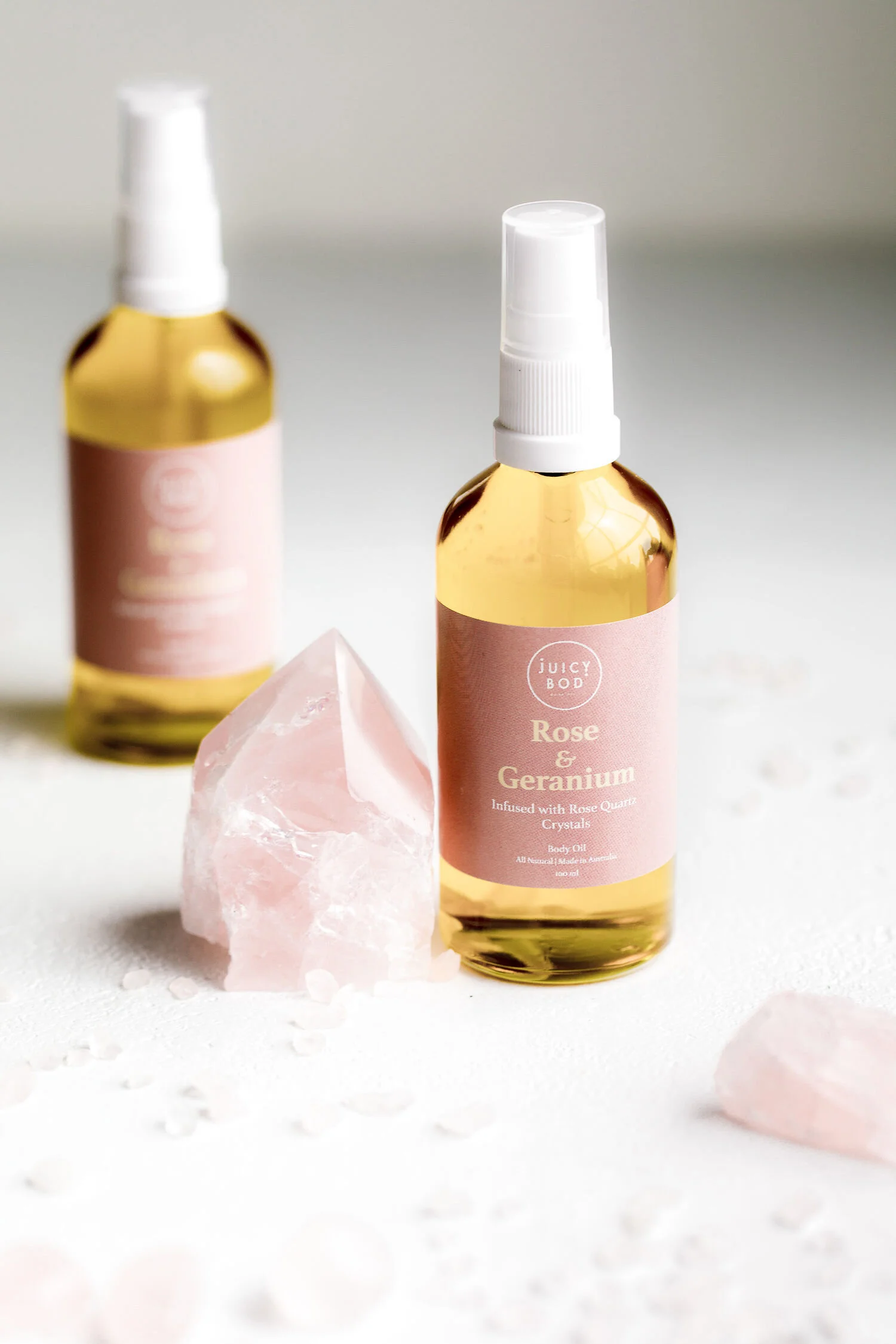 Juicy Bod Rose &amp; Geranium Body Oil
