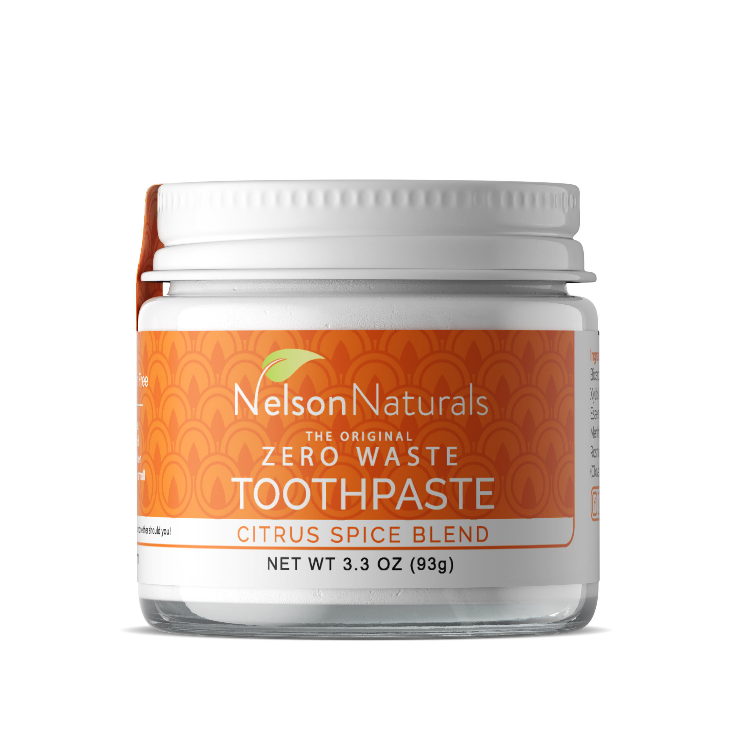 Nelson Naturals Toothpaste Citrus Spice Blend (60ml)