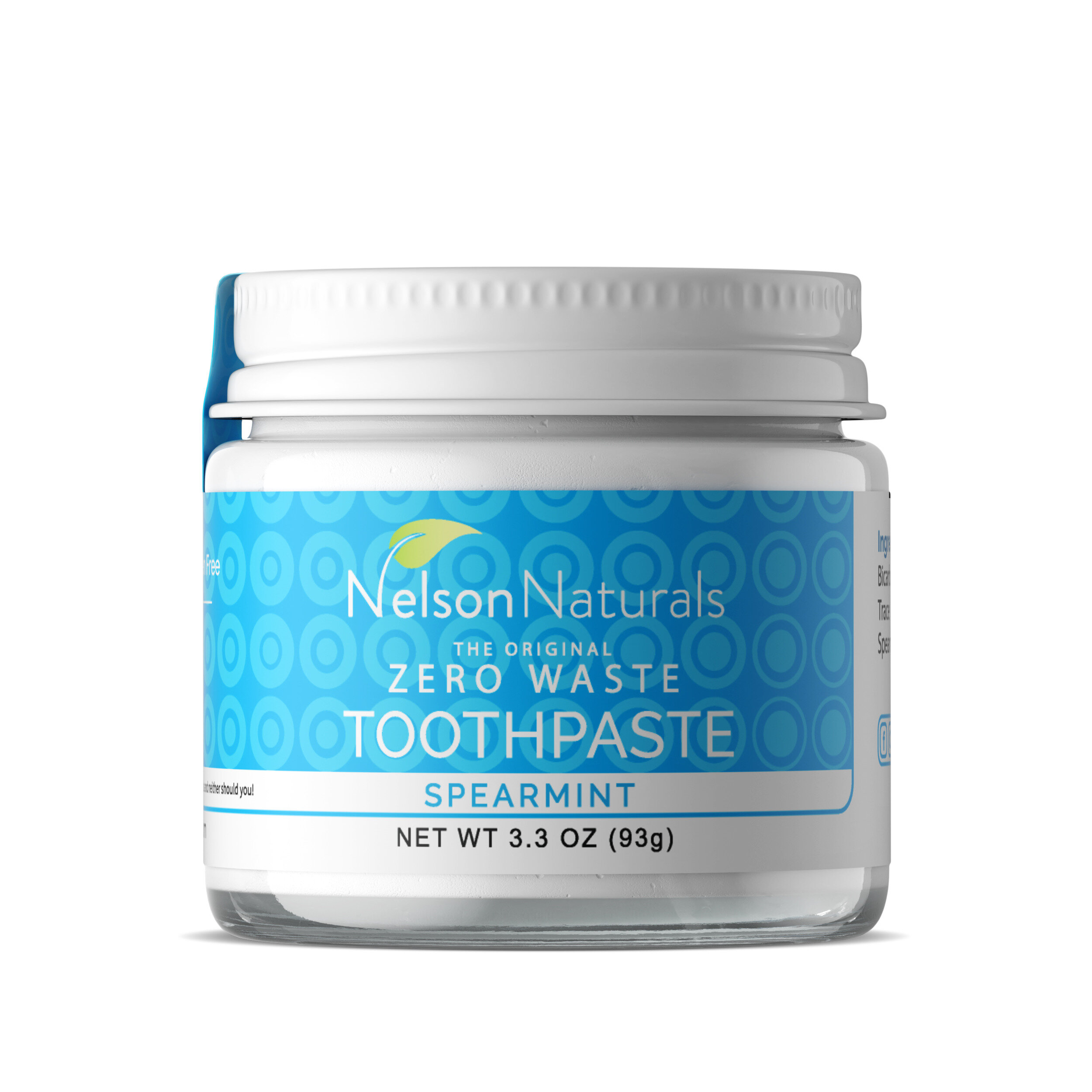 Nelson Naturals Toothpaste Spearmint (60ml)