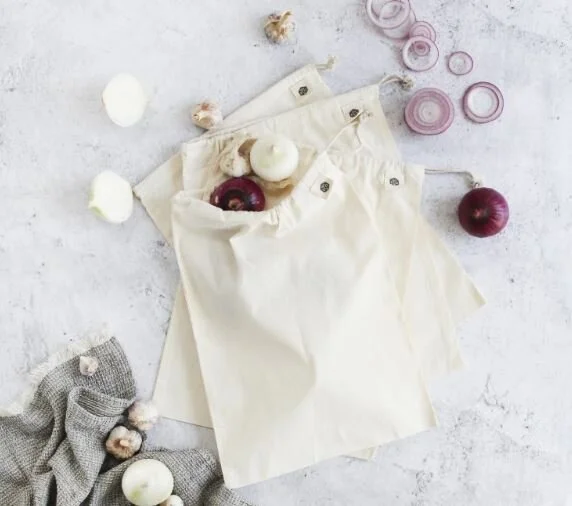 Organic Cotton Muslin reusable bags 4 pack.JPG