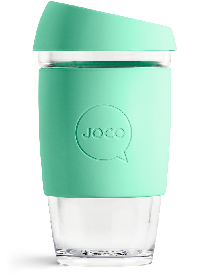 JOCO Reusable Glass Cup (16oz) 