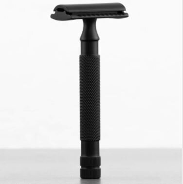 Classic Safety Razor long handle black.JPG