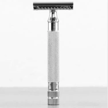 classic Safety Razor long handle chrome1.JPG