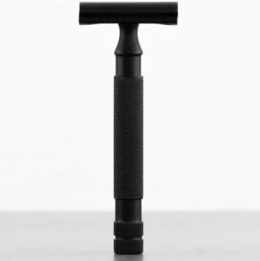 classic Safety Razor long handle black1.JPG