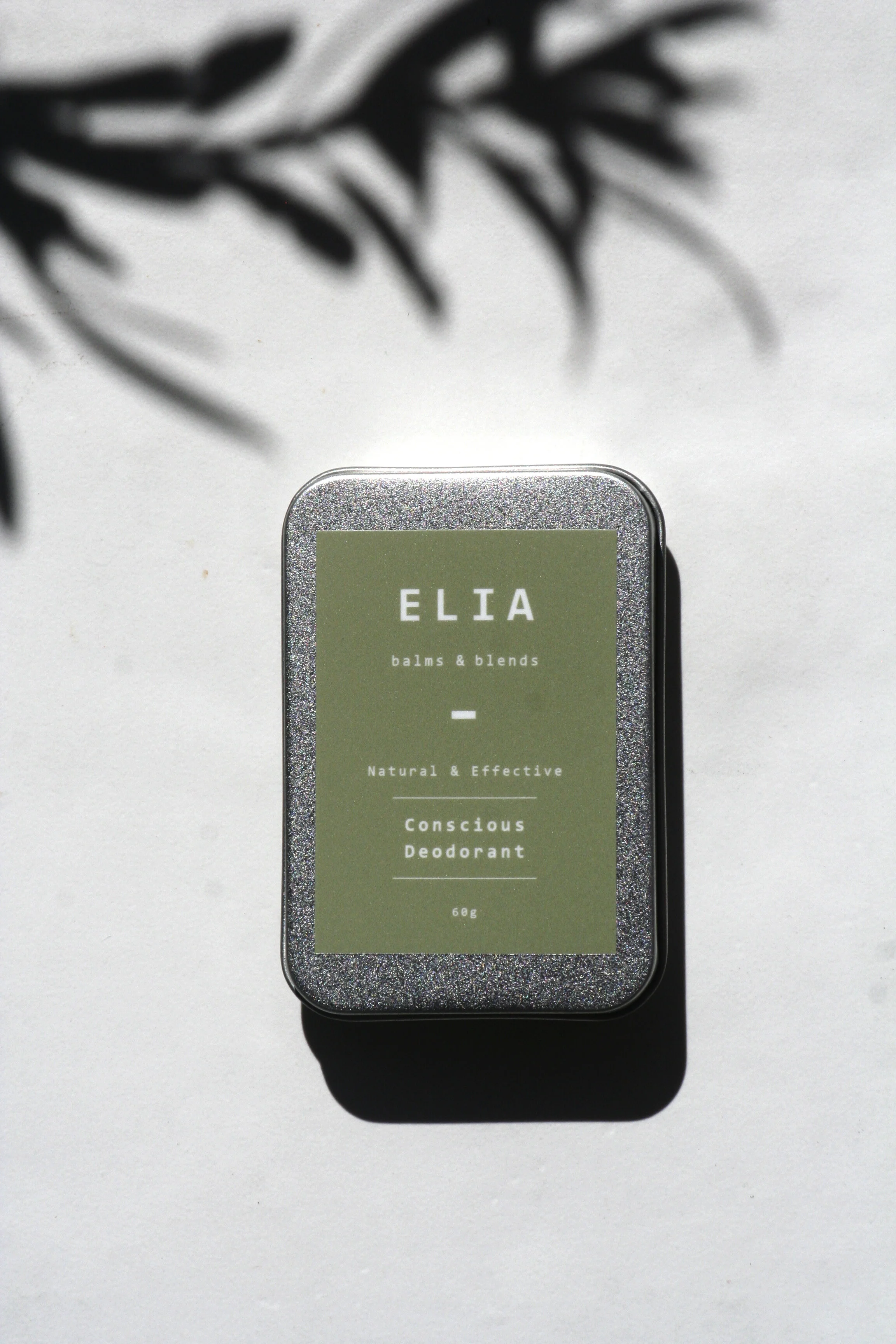 ELIA balms and blends Conscious Deodorant