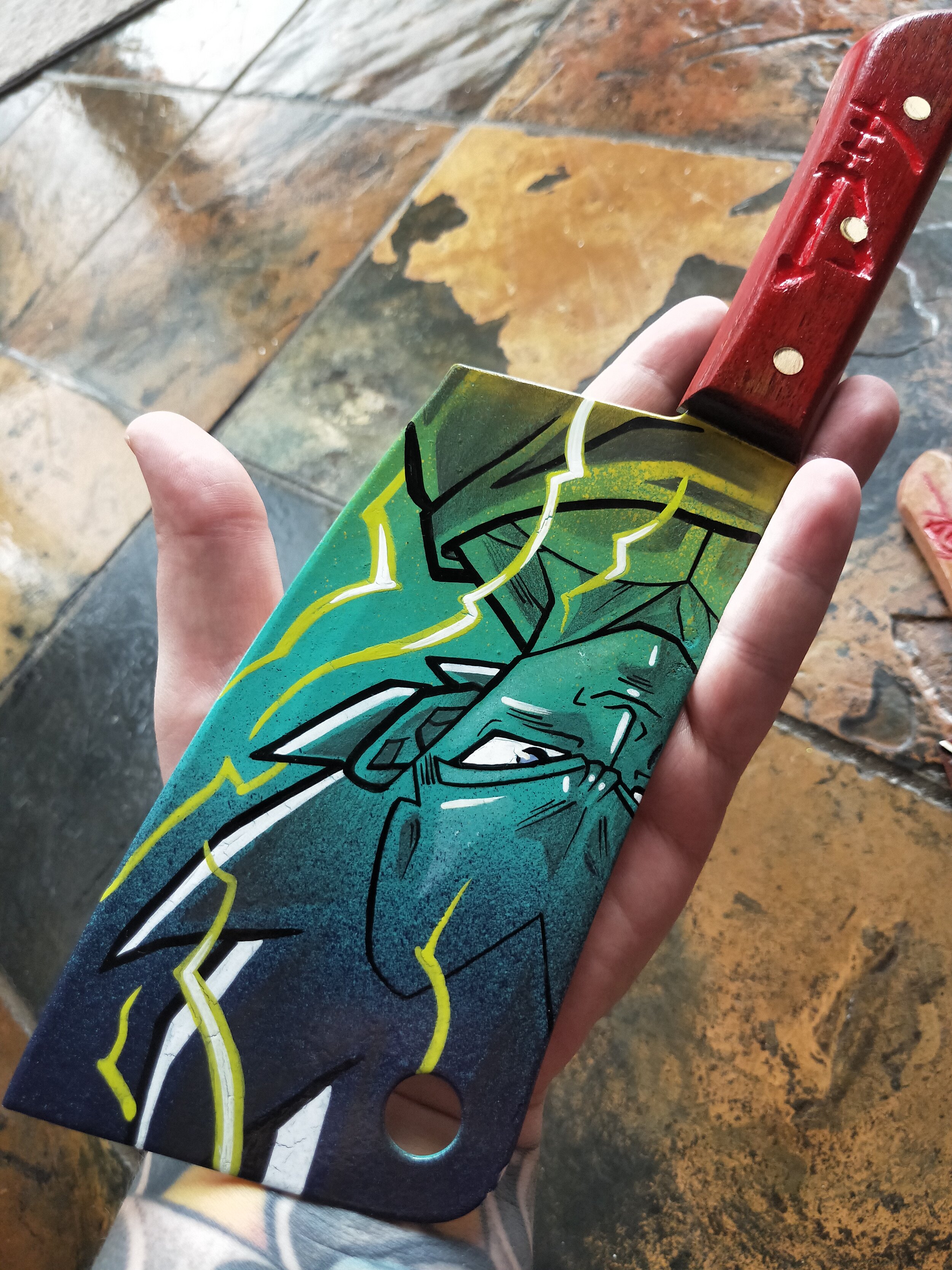 Vegeta Meat Cleaver