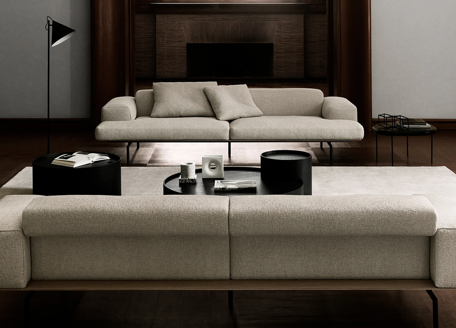 Premium Sumo sofa created for upscale residences designed for relaxed living.