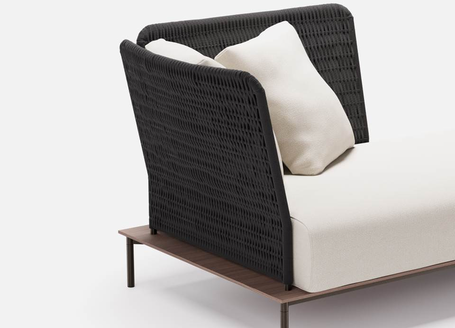 Balestro Sofa with contemporary seating and soft rounded cushions
