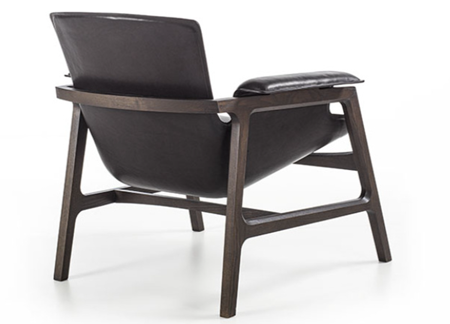 Arianna Chair Italian designer lounge chair with sculptural profile
