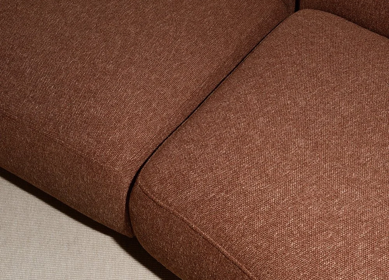 Elegant Cosy Curve sofa designed around deep seating for stylish lounges.