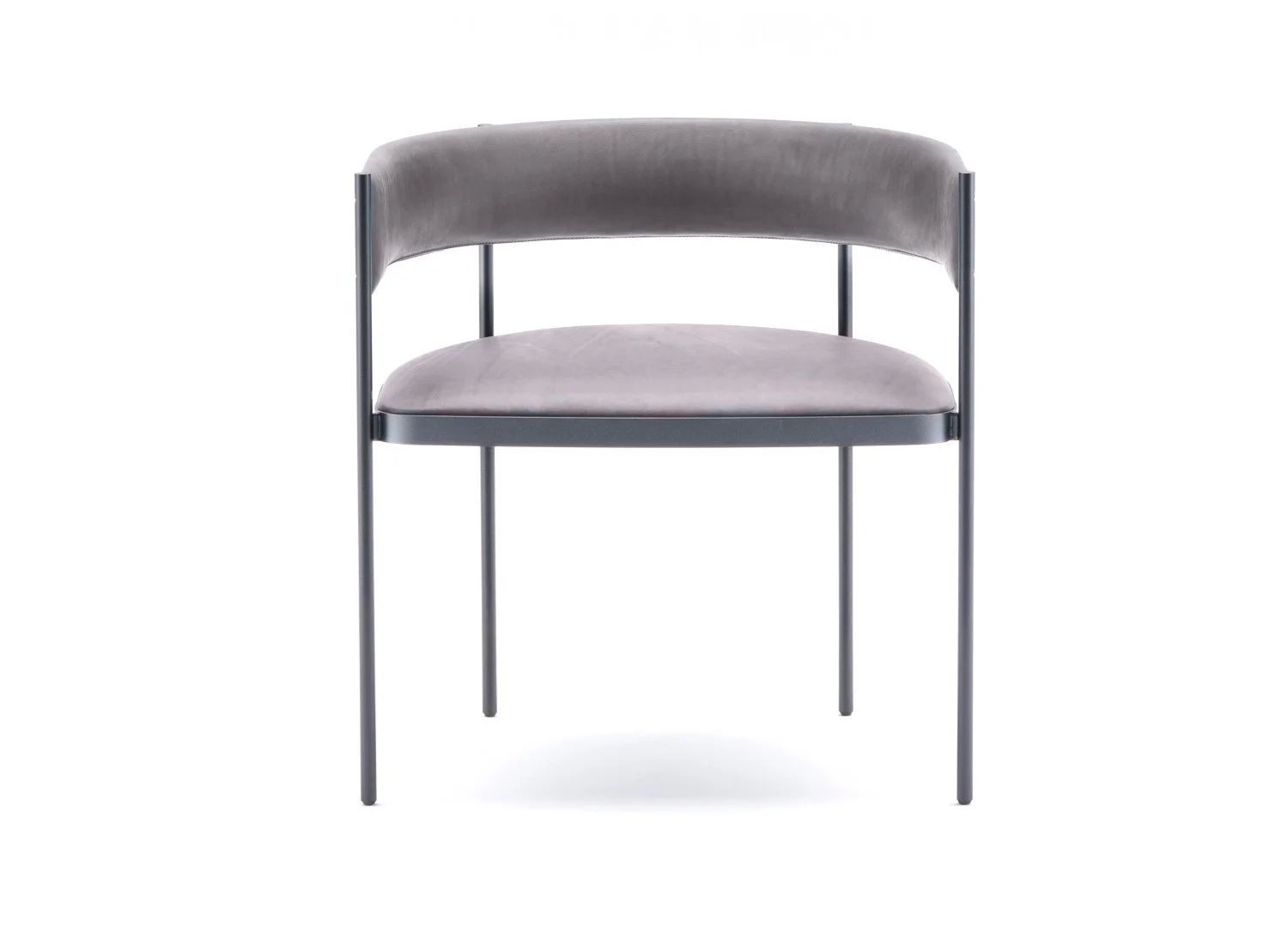 Era Chair Italian designer dining chair with brass screw detailing