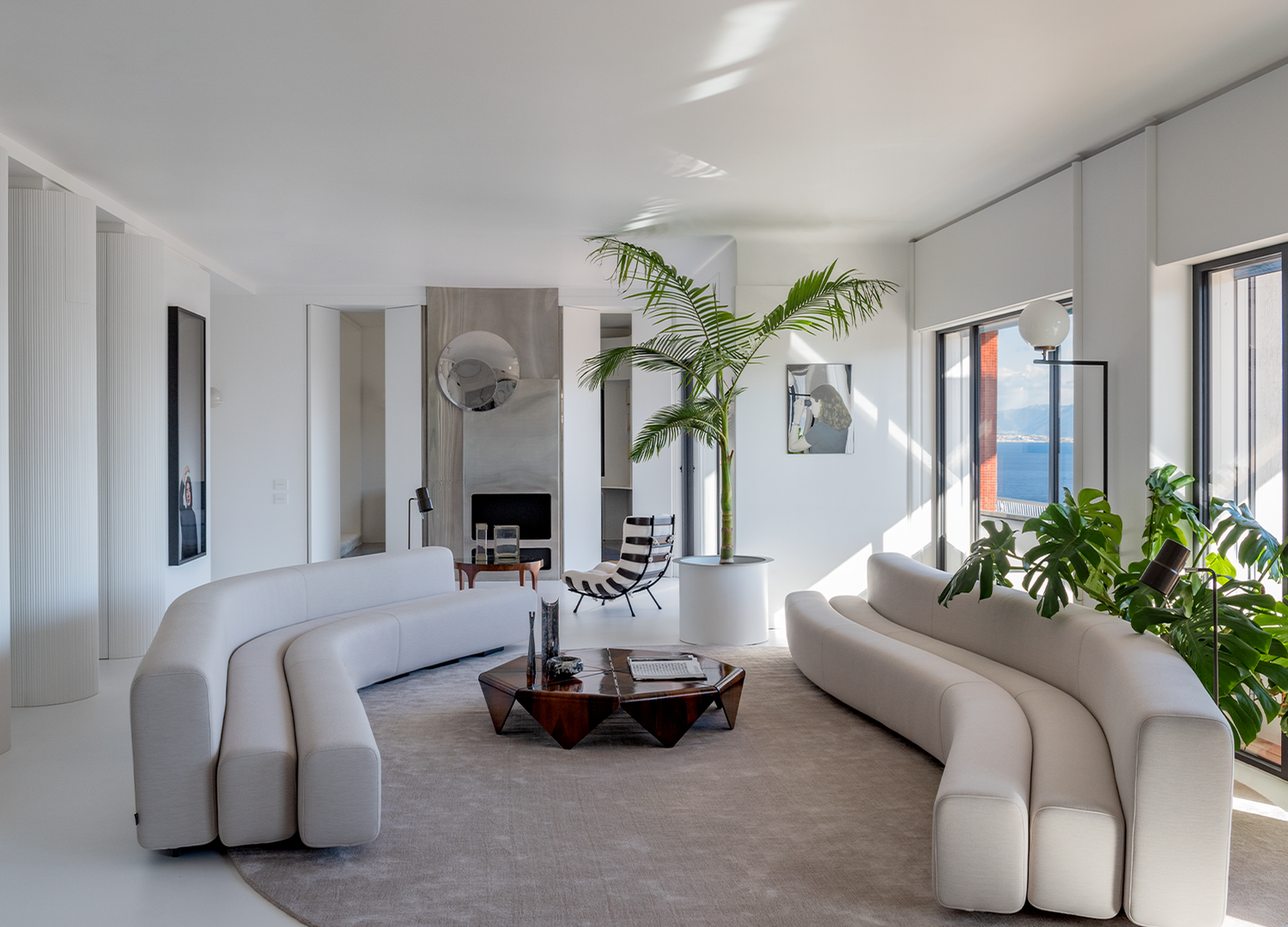Osaka modular designer sofa with clean lines and sophisticated contemporary styling