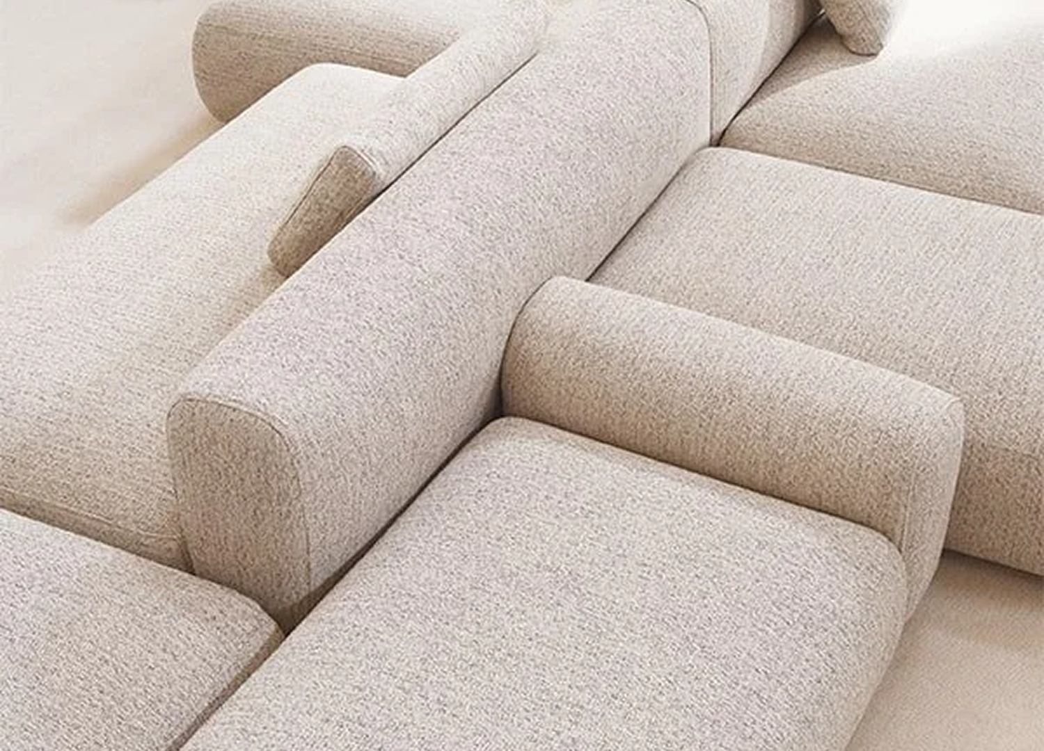 Cosy Island contemporary sofa reflecting comfort, style, and minimalist appeal.