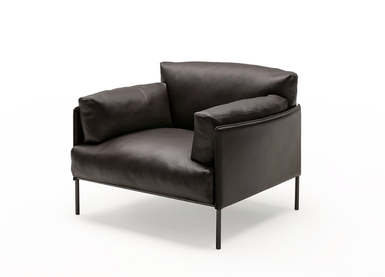 Living Divani Greene Armchair with removable fabric upholstery