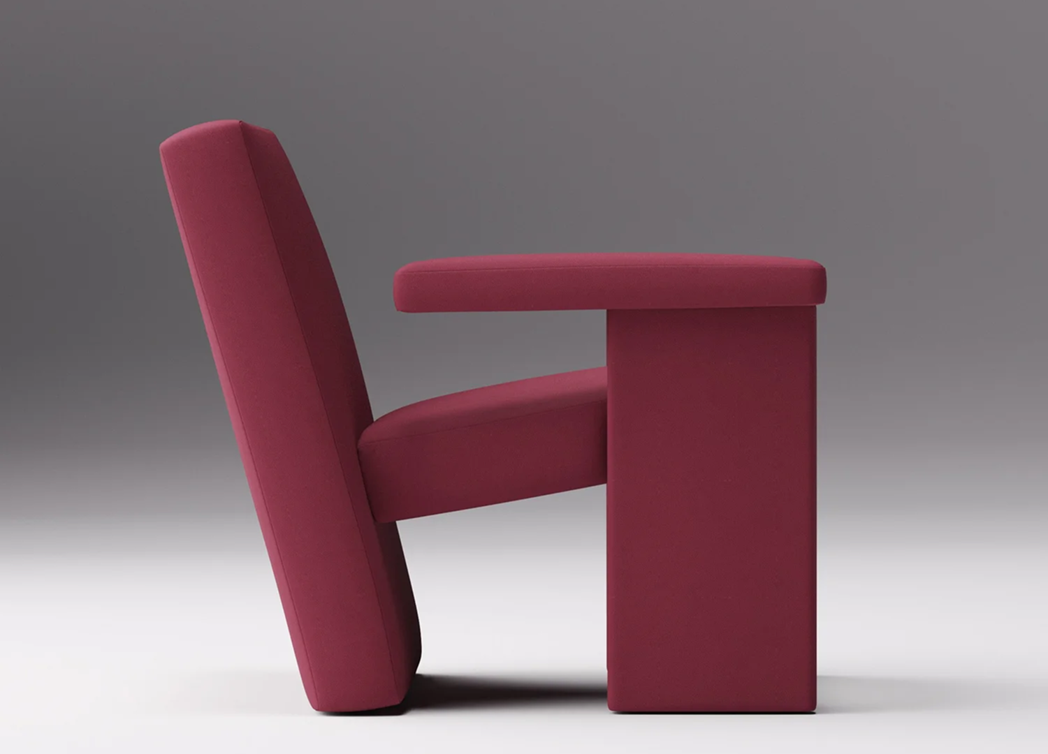 AGETTI chair by Garcia Cumini with elegant fabric upholstery