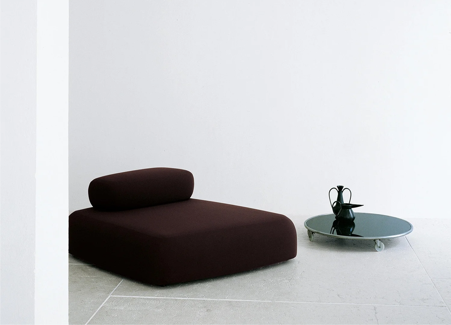 Bubble Rock organic contemporary sofa with rounded sculptural design