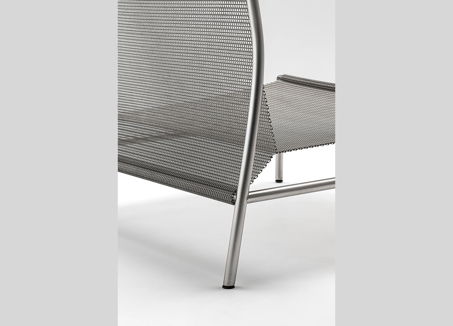 Hi Tech Chair contemporary Italian lounge seating with refined materials