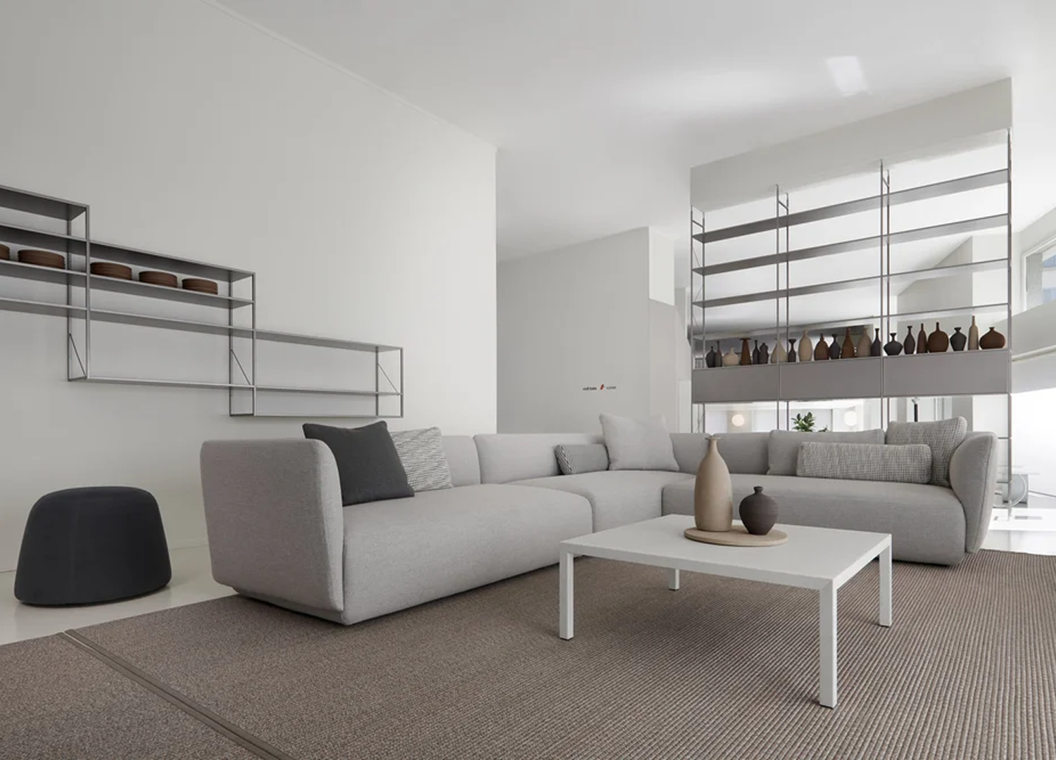 COSY sectional sofa with corner configuration and modular seating