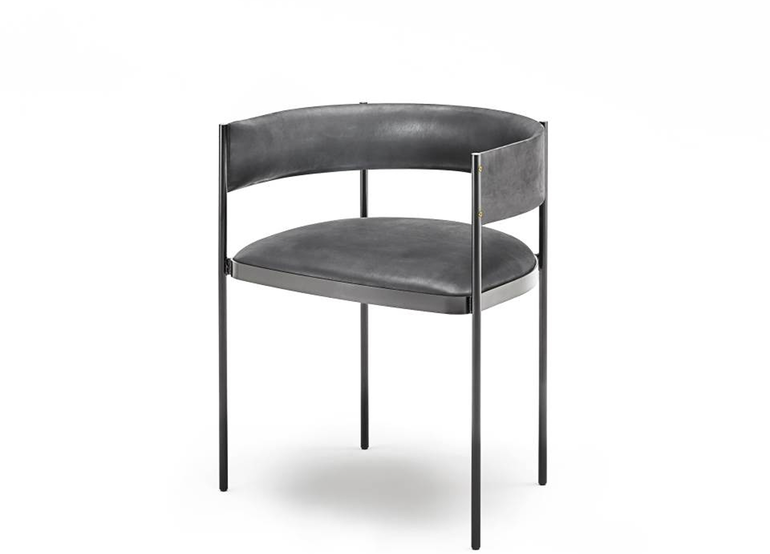 Era Chair by David Lopez Quincoces with upholstered seat and back