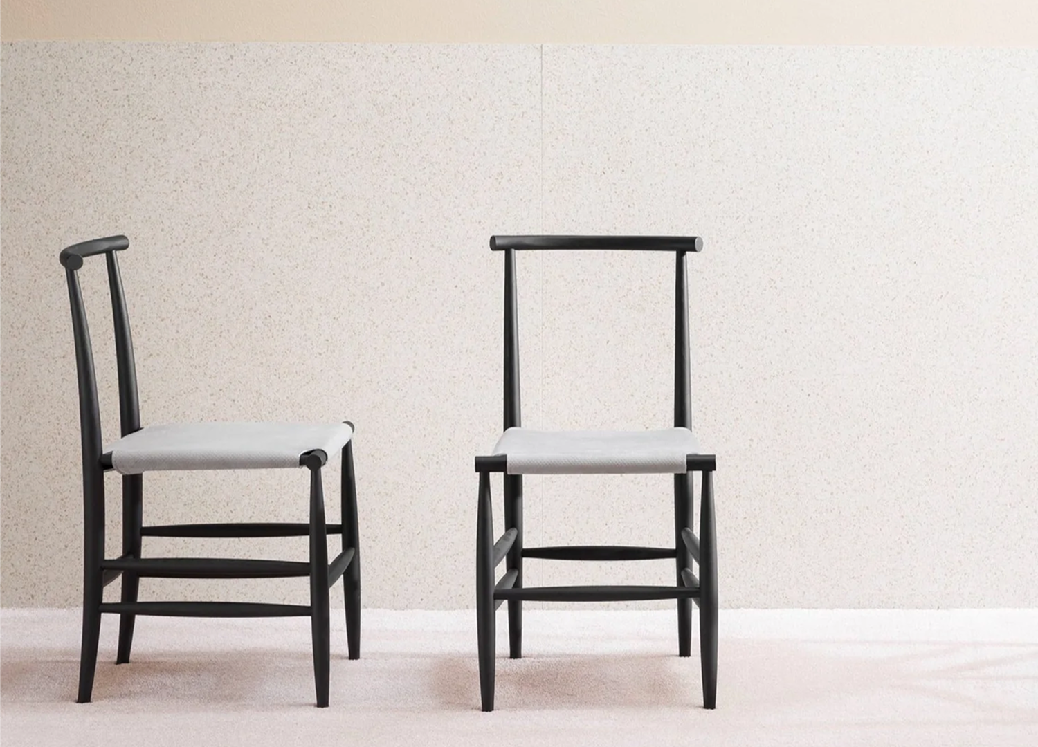 PELLEOSSA chair by Francesco Faccin with ash wood construction