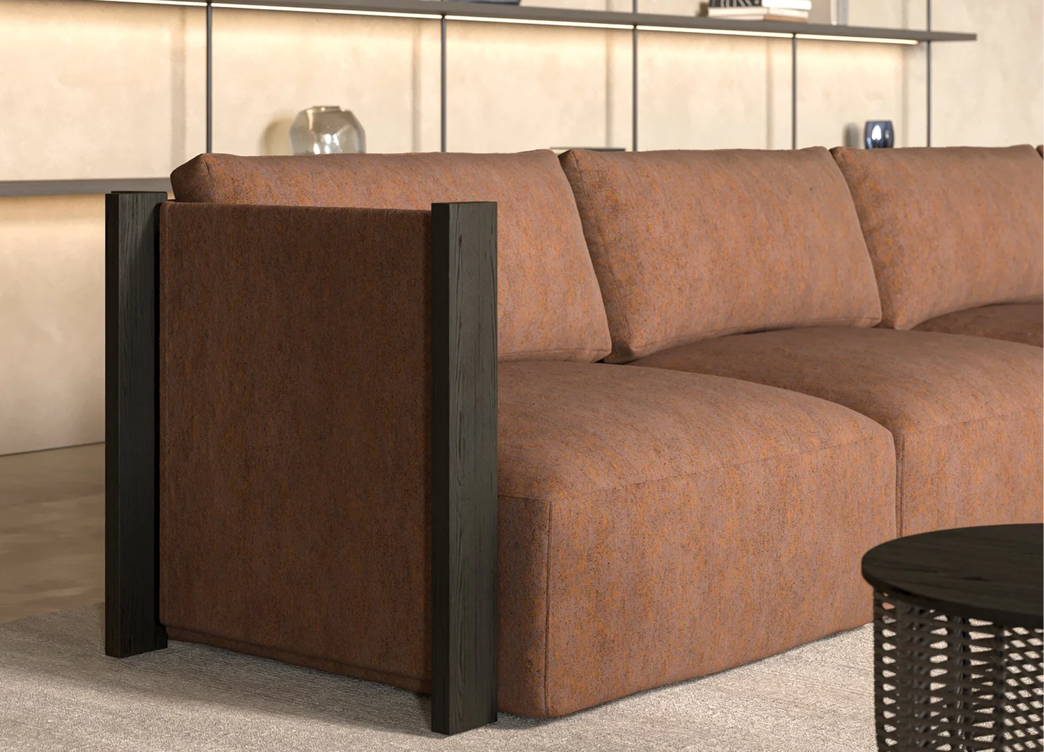 ARKADIUS contemporary modular sofa designed by Norm Architects