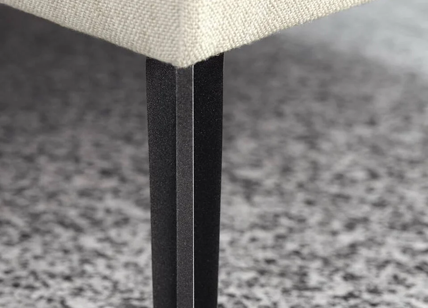 Floyd Chair with removable fabric upholstery and contemporary armchair design