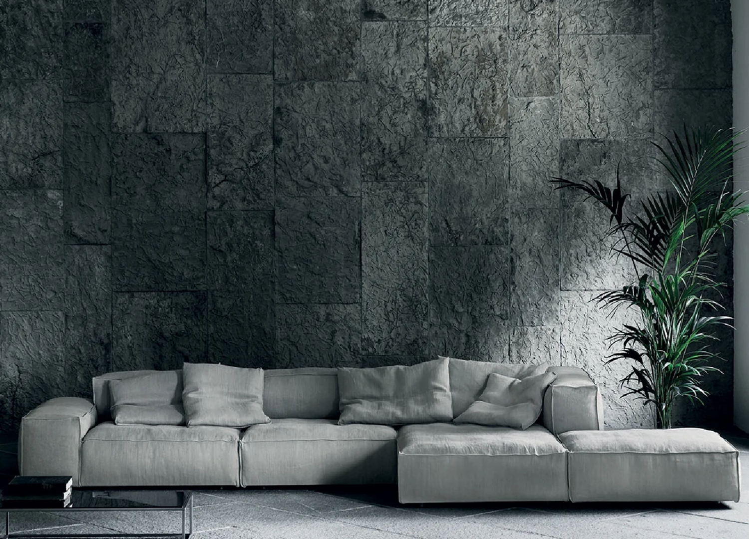 Neowall modern living furniture featuring flexible architectural styling
