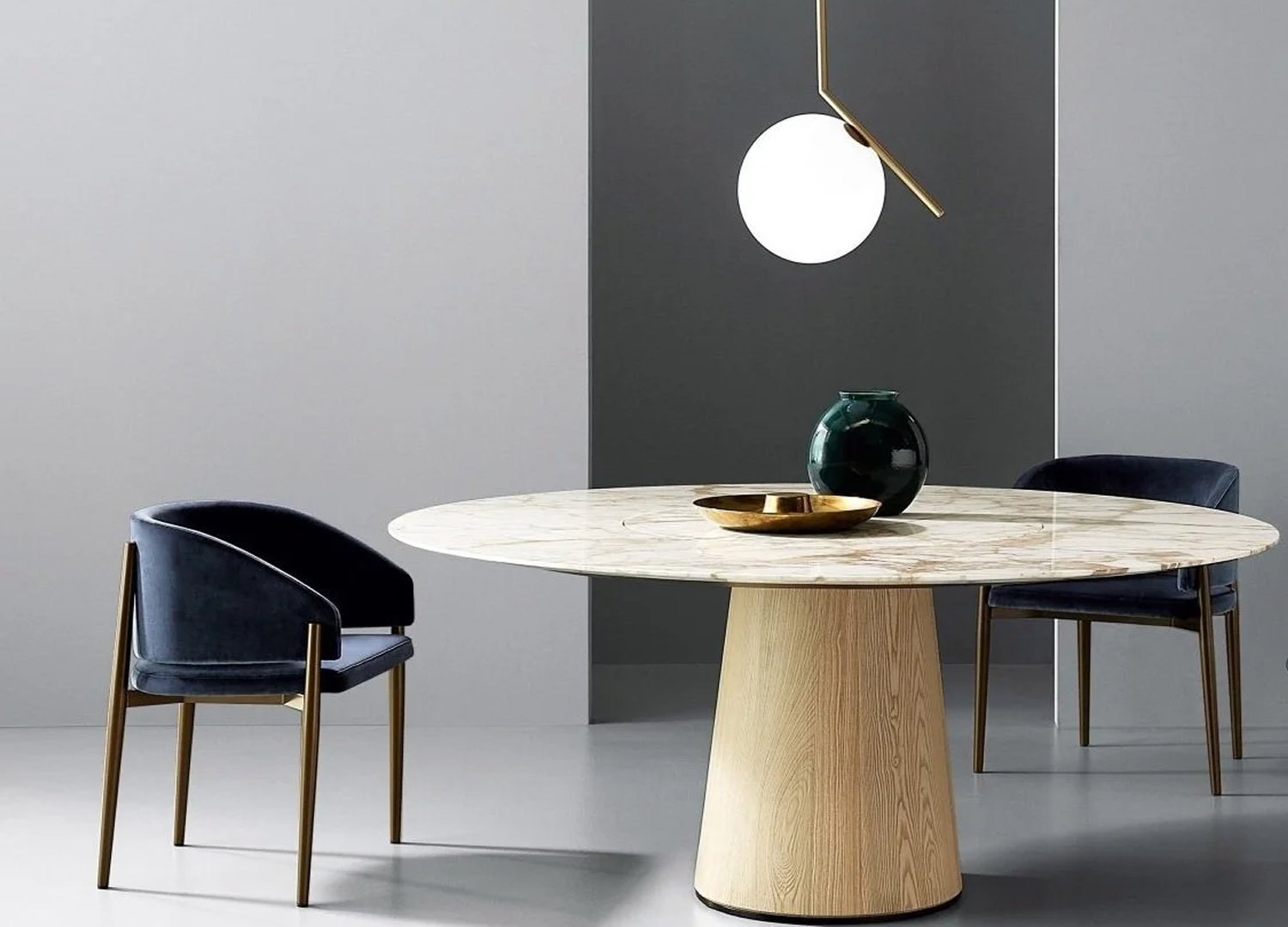 Frank dining chair with tailored upholstery and contemporary design