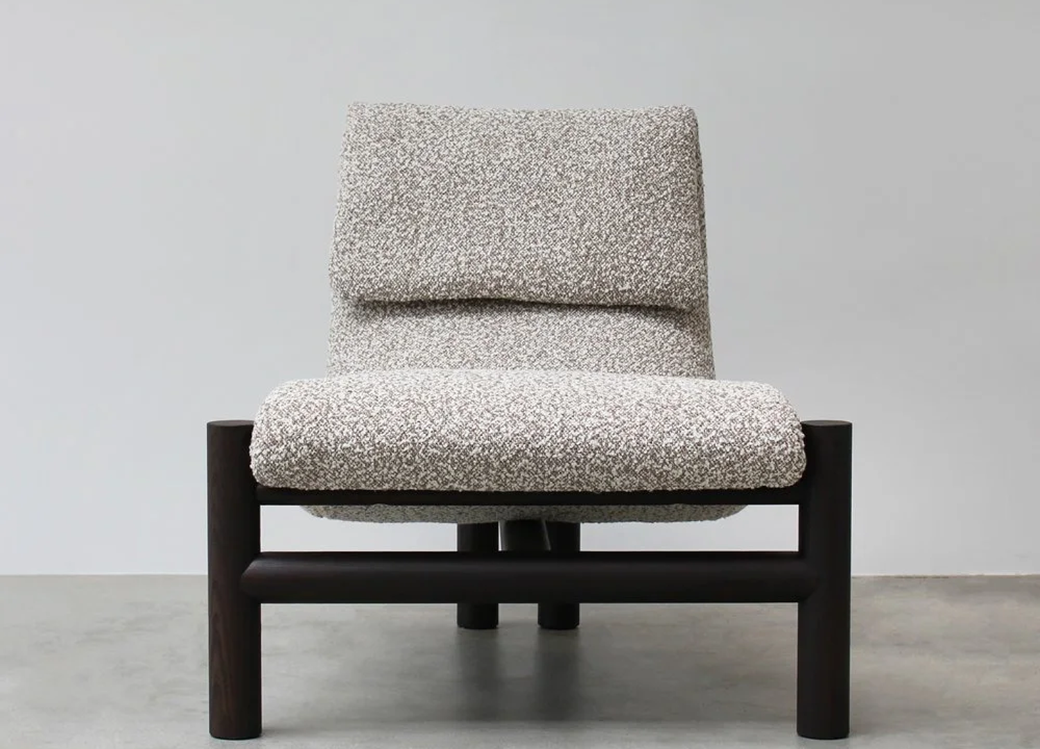 Ada Chair by Ferruccio Laviani with modern wooden structure
