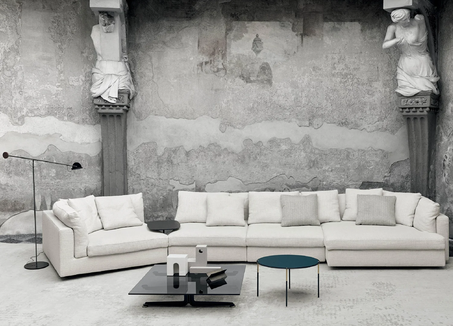 FLOYD HI SYSTEM designer sofa system with customizable configuration
