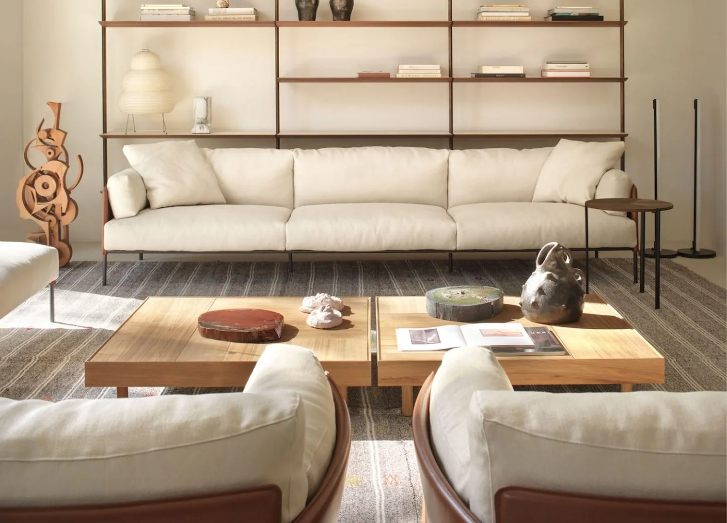 Greene Sofa with refined upholstered seating and minimalist silhouette