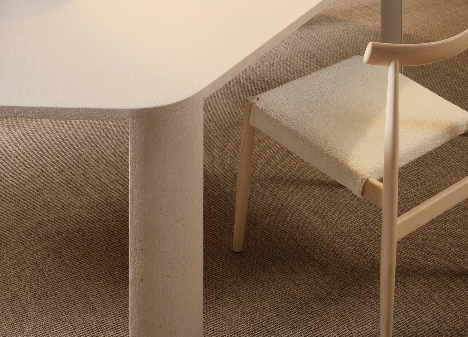 EDO chair by Tommaso Caldera with refined ash wood construction