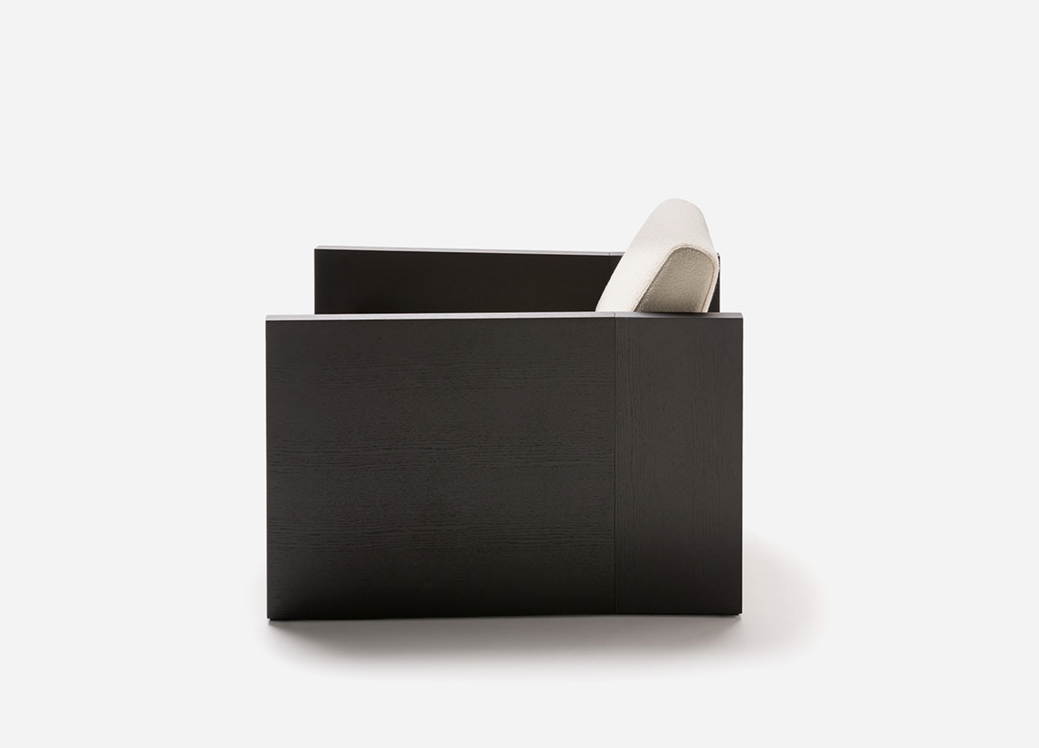 Haven Chair with removable fabric or leather covers and wood panel option