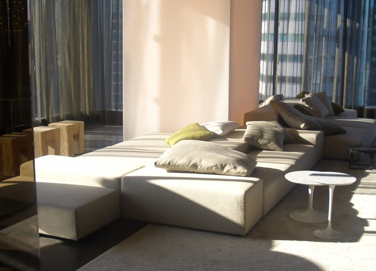 Extra Wall contemporary sofa embracing comfort, style, and luxurious comfort.