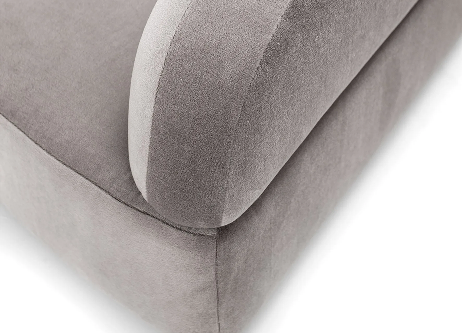 Guest Sofa with soft cushions and refined modern silhouette