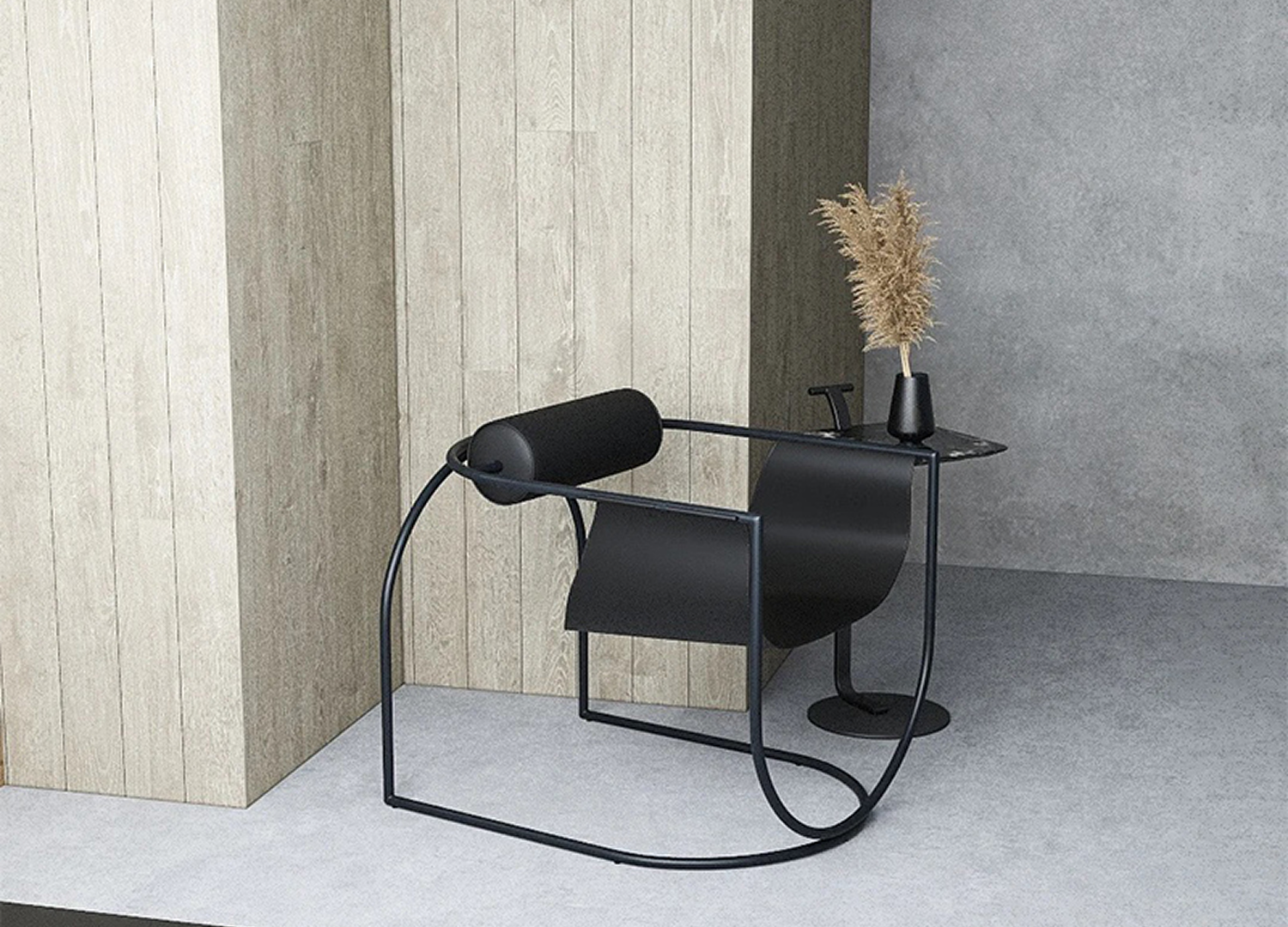 Lemni Chair by Marco Lavit with refined Italian armchair aesthetic