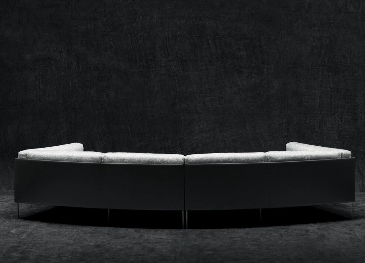 Living Divani Rod Bean Italian designer sofa with removable fabric upholstery