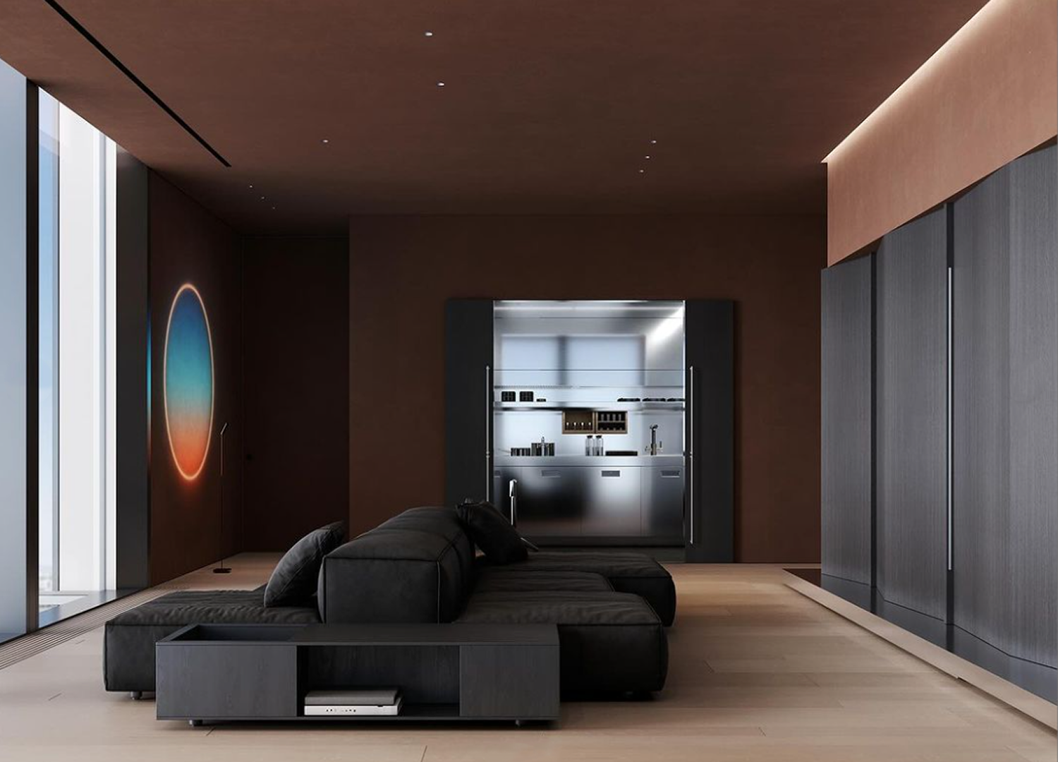 Extrasoft Sofa modern lounge furniture with exceptional visual comfort
