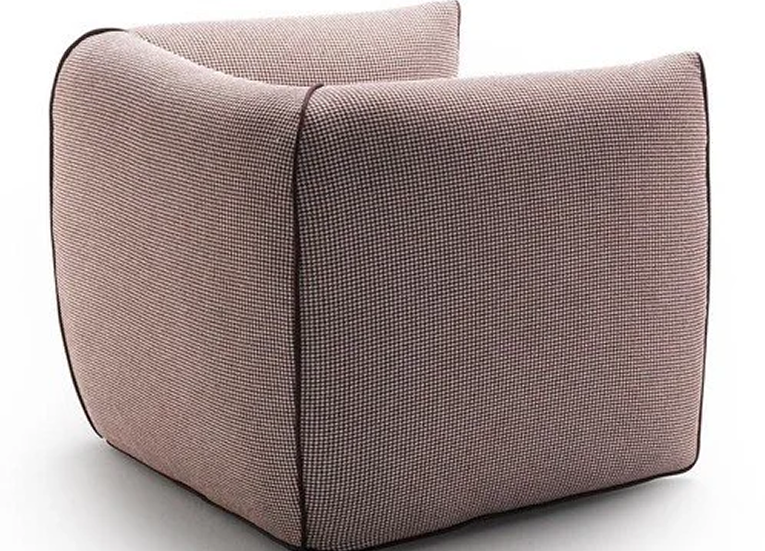 Mia Chair Italian lounge seating with nest inspired cushion design