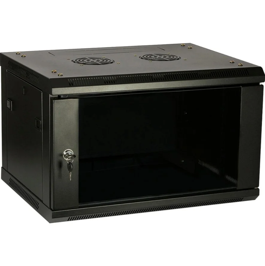 4XEM 6U Wall Mounted Server Rack/Cabinet - 4XEM 6U 19" wide Wall Mounted Network Server Rack/Cabinet 19INCH SERVER CABINET LOCKING DOOR