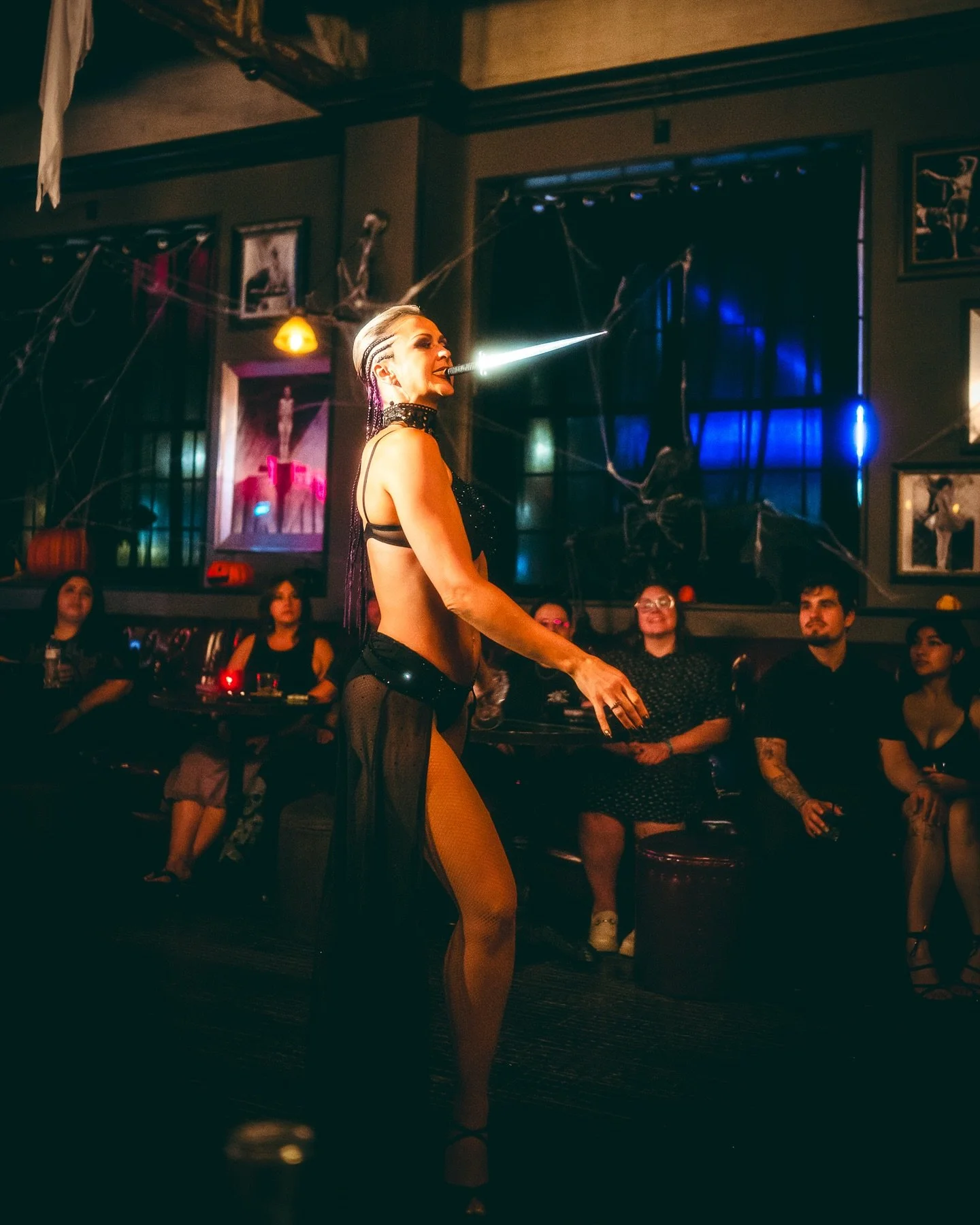 NOT HERE FOR THE PUMPKIN CARVING 😉🎃

@cervenafox X @cauldronnoir tickets for Halloween night are on sale now. With two showings into the sultry side of scariest night of the year, we are going for our biggest night yet!

TICKETS: COMMONWEALTHLV.COM