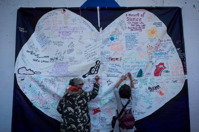  170   people in B.C. lost their lives to drugs in May — a 93% increase over this time last year — disproportionately affecting Indigenous peoples.  Image credits: Darryl Dyck/Canadian Press, from CBC    article    by Chantelle Bellrichard, Jul 06, 2
