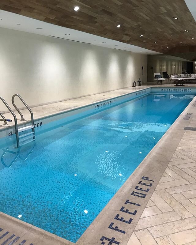 Swimming becomes a meditative practice when I travel. Each stroke, breath, and lap leaves the stress of travel behind and calms my oh so anxious mind. And takes care of a few calories too!
What&rsquo;s your self care regimen when you&rsquo;re on the 