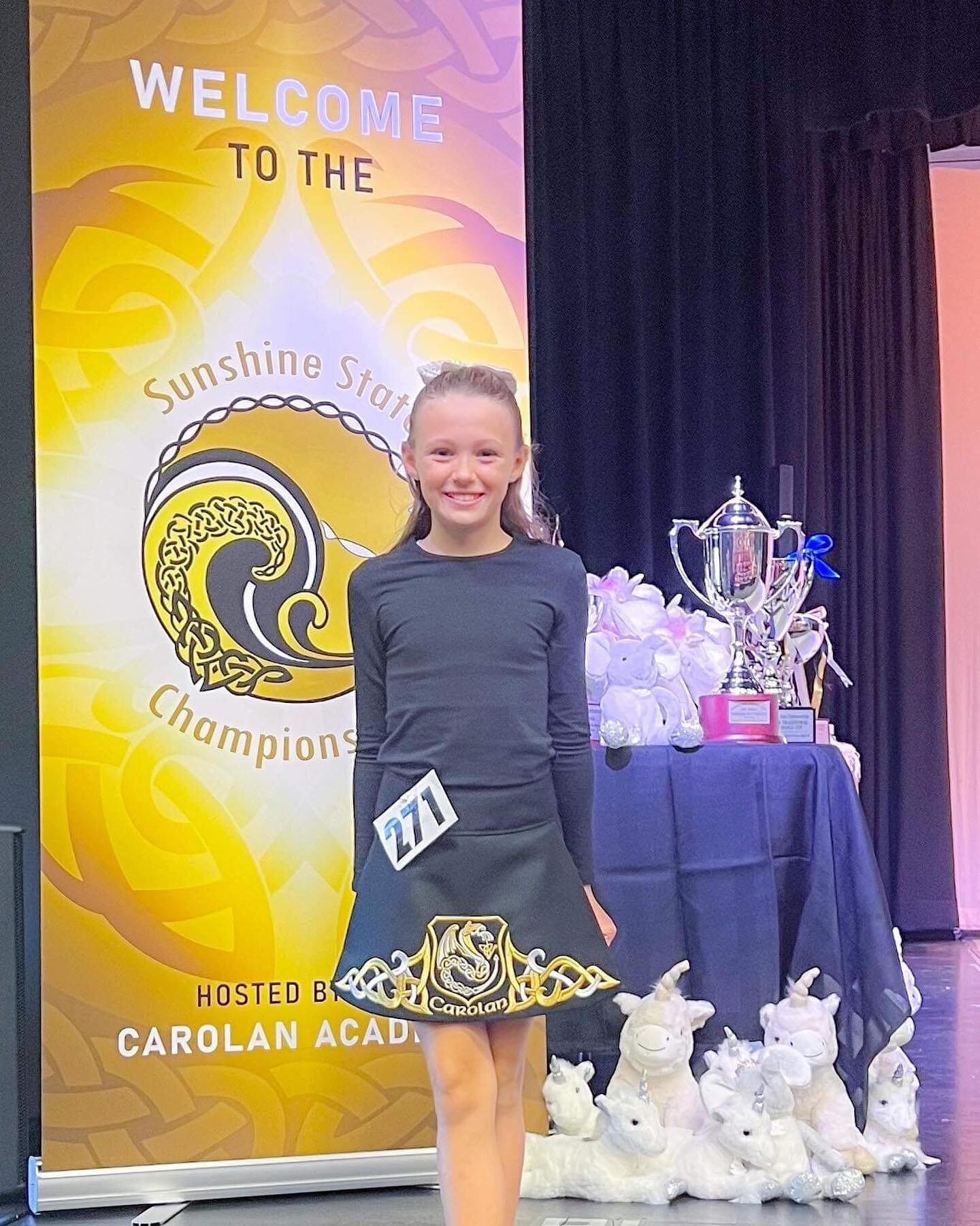 We had some fantastic results for our Primary &amp; Intermediate dancers at the weekend! 🤩🤩🤩 Big congrats to Eila, Kaelia, Ava-Belle &amp; Jacy! Well done guys! 

@sunshinestatechampionships
#thecarolanacademy #feis 
#sunshinestatechampionships202
