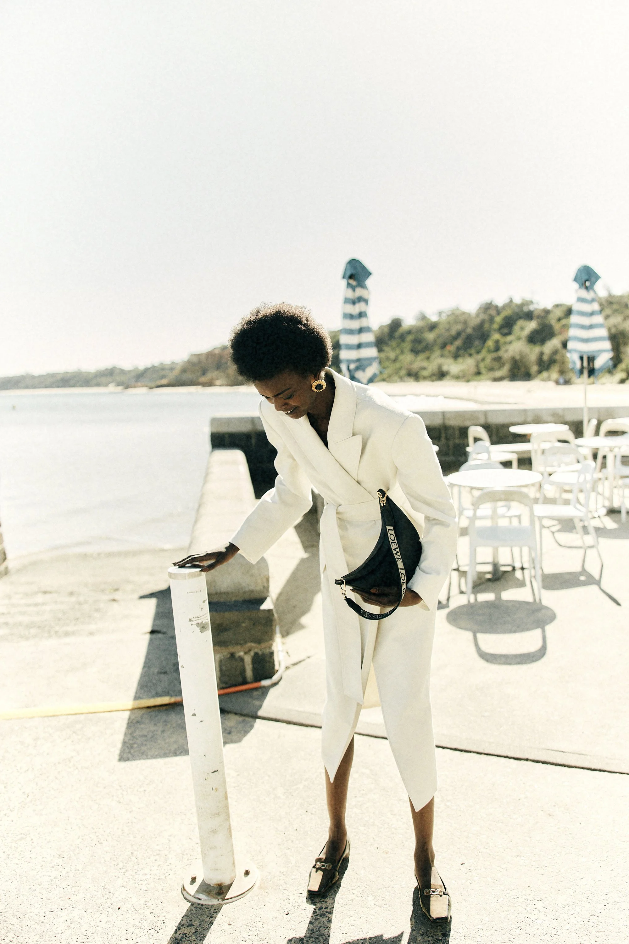 Portrait test shoot with Adou for Talent Buro, photographed by Leni Ali Studios
