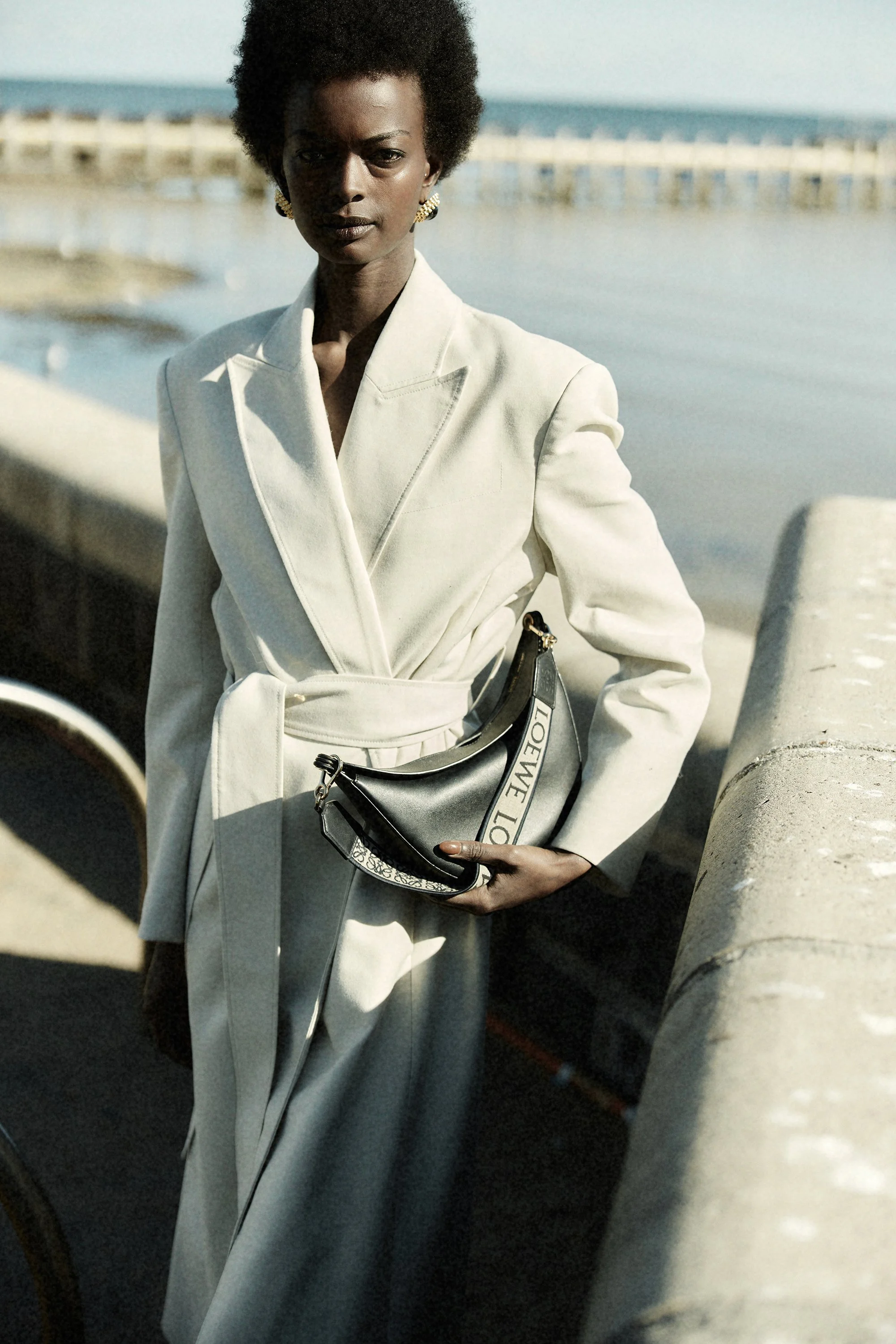 Portrait test shoot with Adou for Talent Buro, photographed by Leni Ali Studios