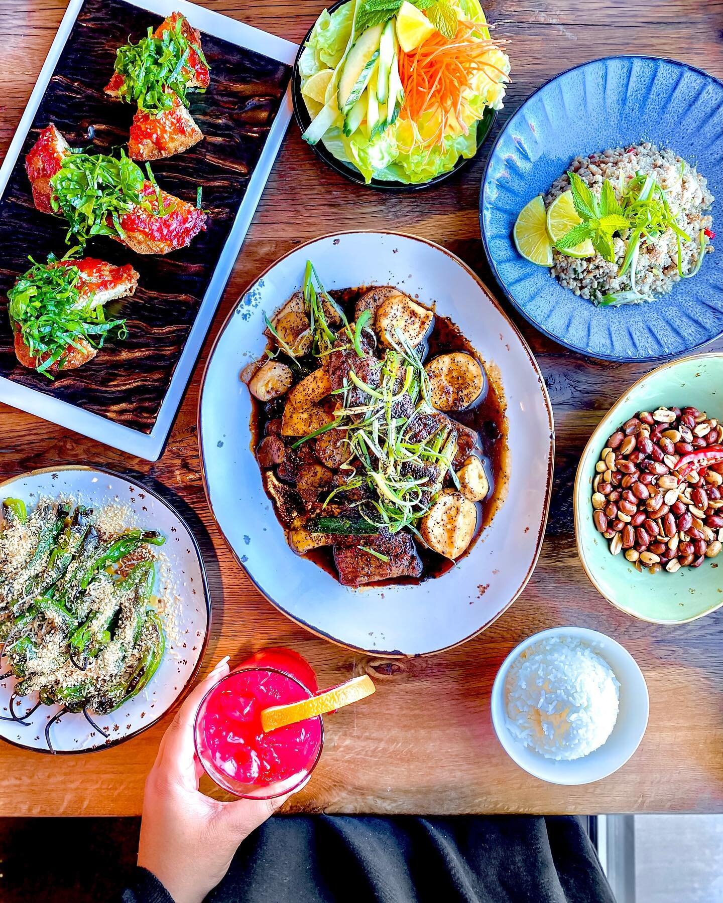 You know those meals you have that you can&rsquo;t get over how good everything was so you just eat in silence? After months, this was that meal. @lulubangbangnc is a brand new restaurant in Durham that just opened up and is serving up pan-Asian stre