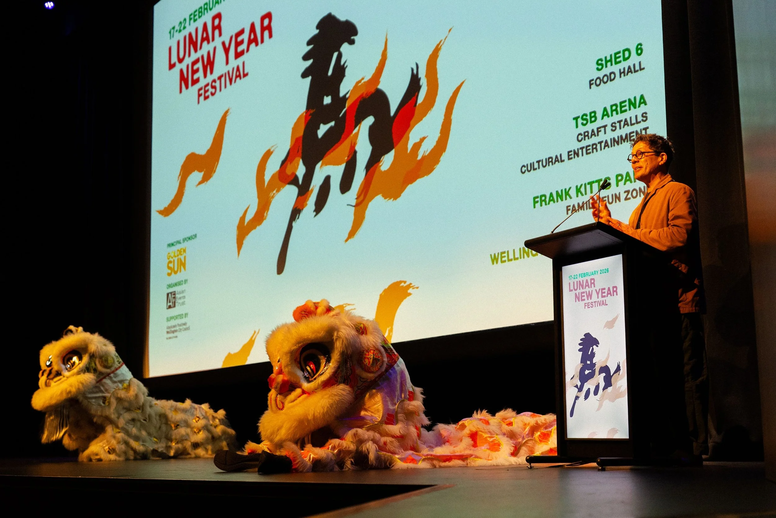 Wellington gallops into the Year of the Fire Horse