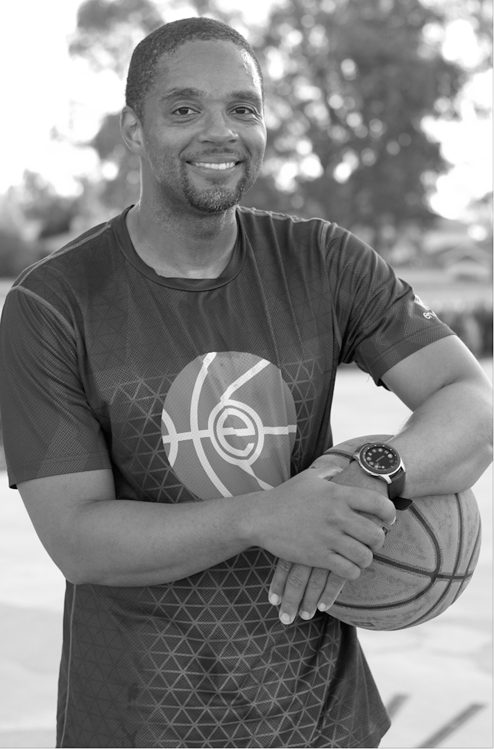 Kareem Drayton, CEO of Envision Basketball. One of the few people who  should  say ‘pivot’ regularly.